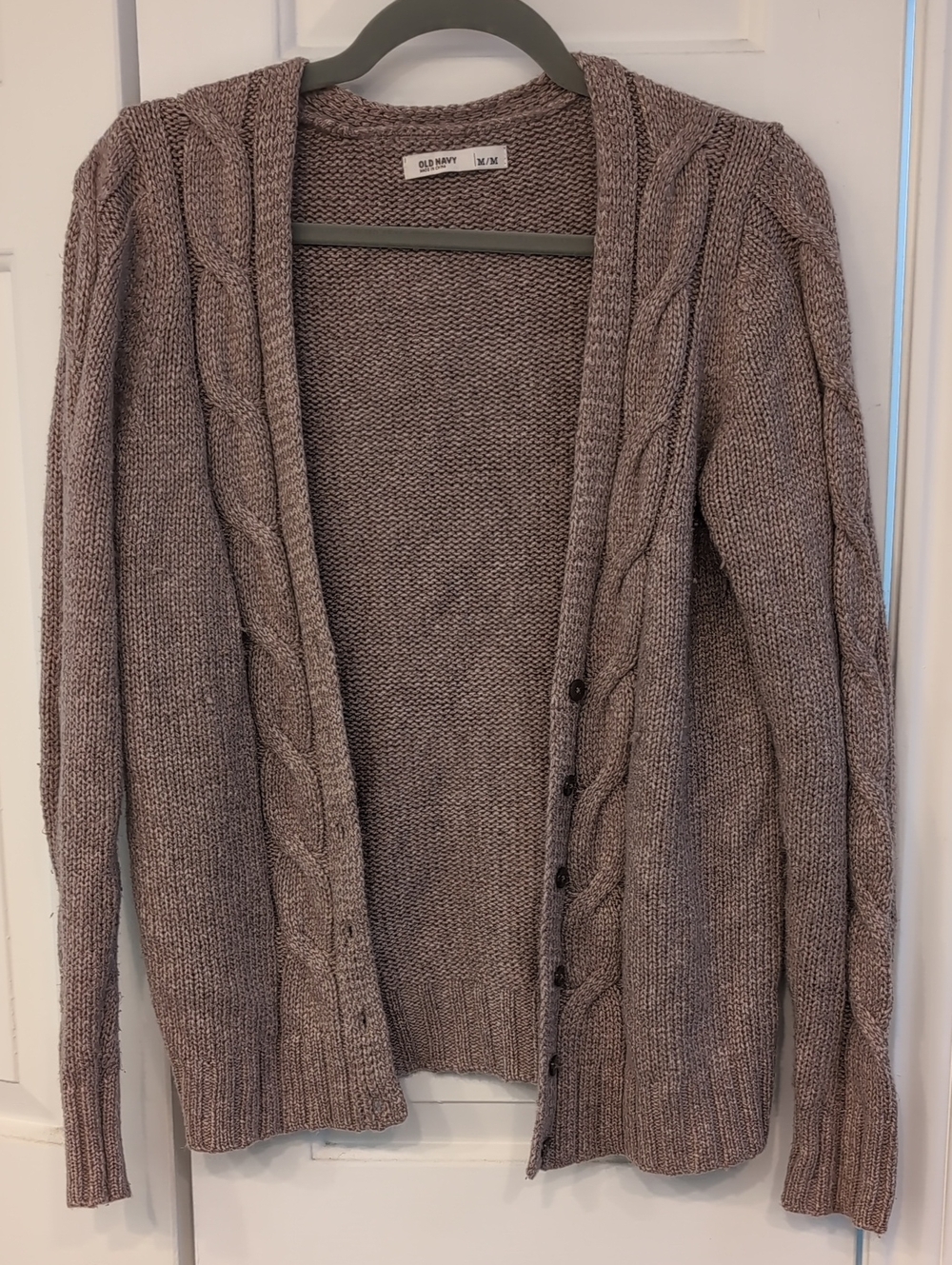 Old Navy Cable Cardigan Sweater